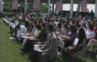 Naturalization Ceremony at Arlington Cemetery Video
