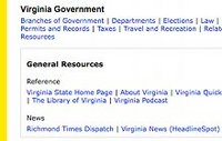 GovSpot: Virginia State Government Agencies