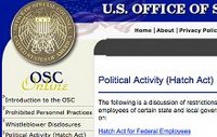 Political Activity for Public Servants (Hatch Act)