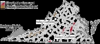 Distribution of Coal Areas in Virginia